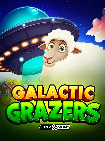 Decorative casino game artwork for Richprize: Galactic Grazers