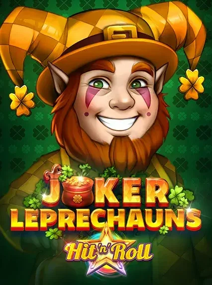 Decorative casino game artwork for Richprize: Joker Leprechauns Hitanaroll